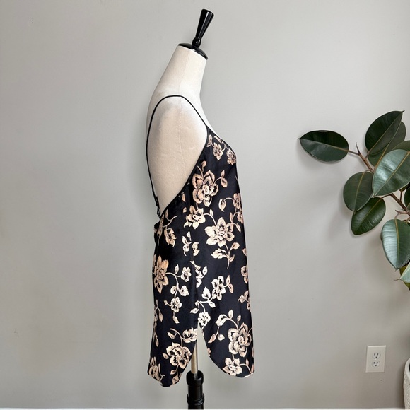 Vintage 90s Victoria’s Secret Satin Floral Robe + Slip Dress Set L - Picture 5 of 12